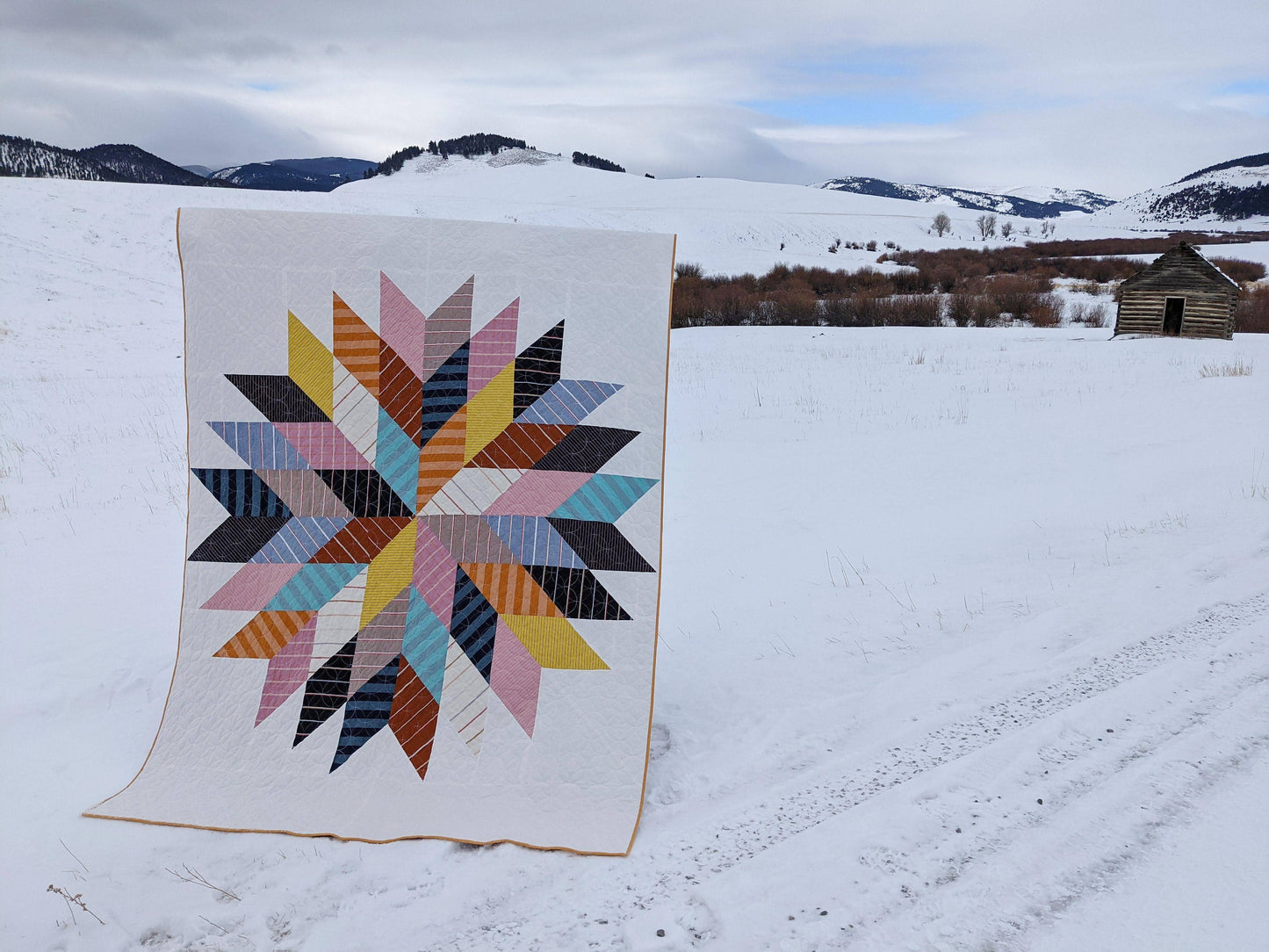 Plains and Pine - PP-02 Homestead Star Quilt Pattern 