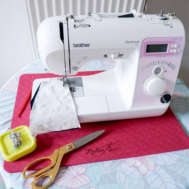 Madam Sew - Sewing Machine Muffling Mat - Reduces Sewing Machine Vibrations, Movement and Slipping