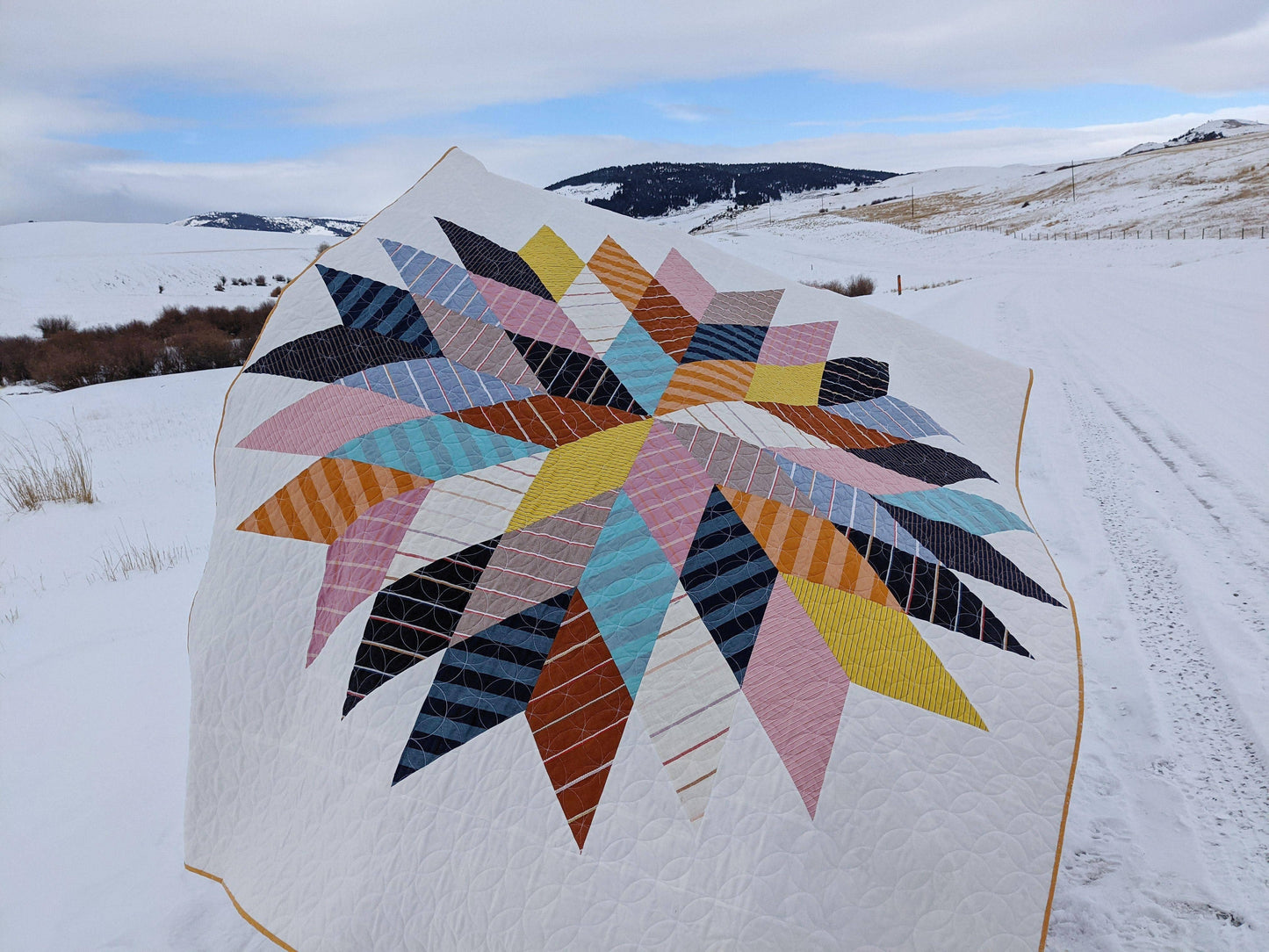 Plains and Pine - PP-02 Homestead Star Quilt Pattern 