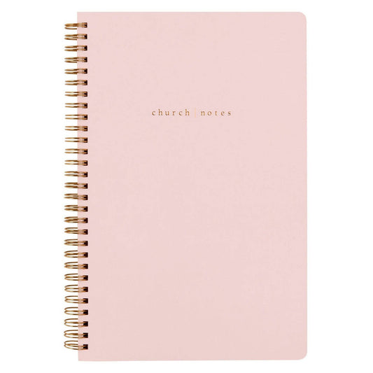 Church Notes Co. - Blush Church Notes Bible Study Notebook