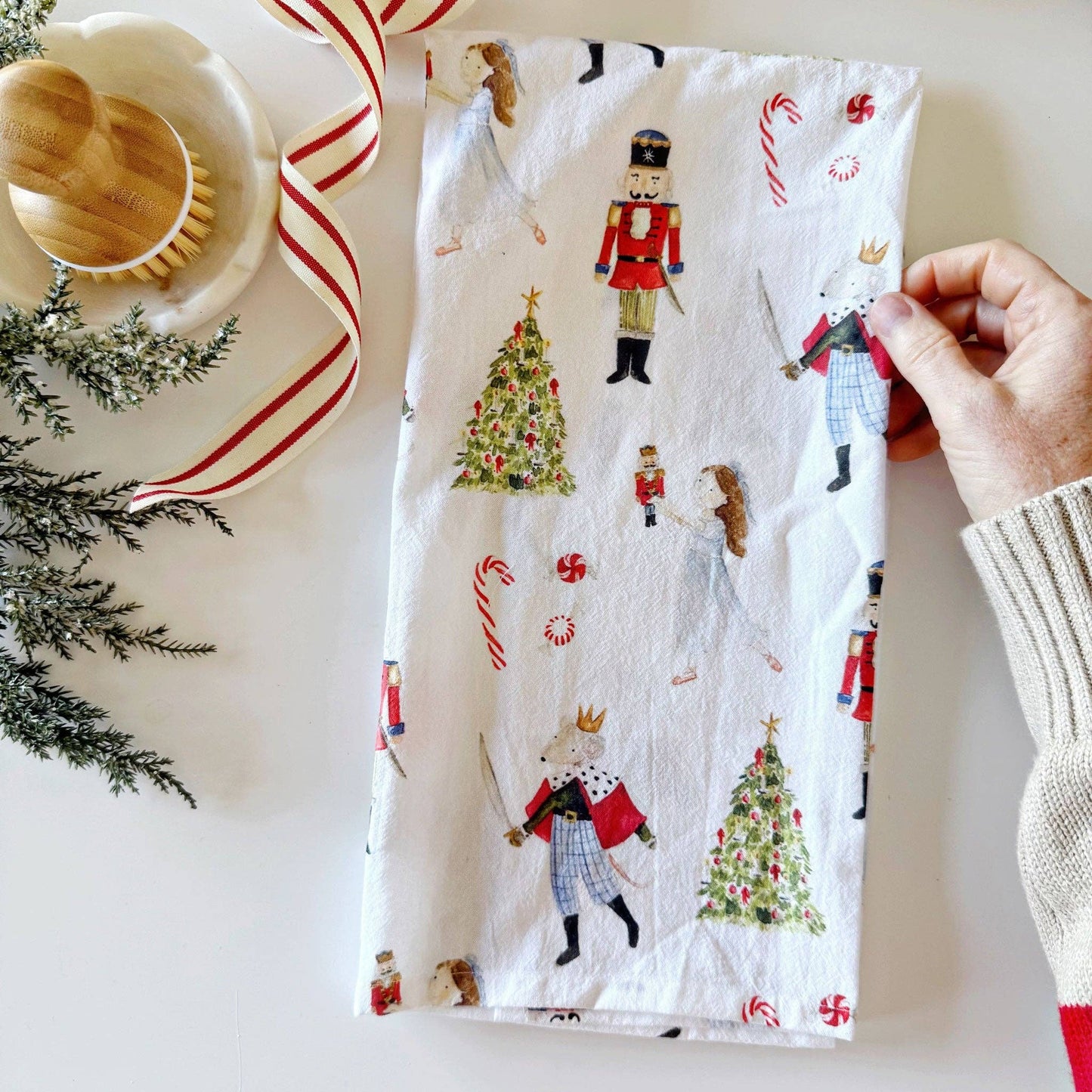 emily lex studio - Nutcracker tea towel