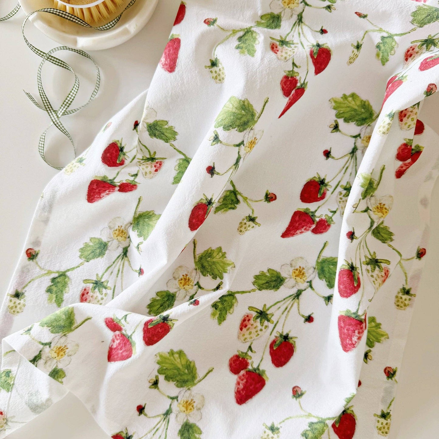emily lex studio - Strawberry tea towel