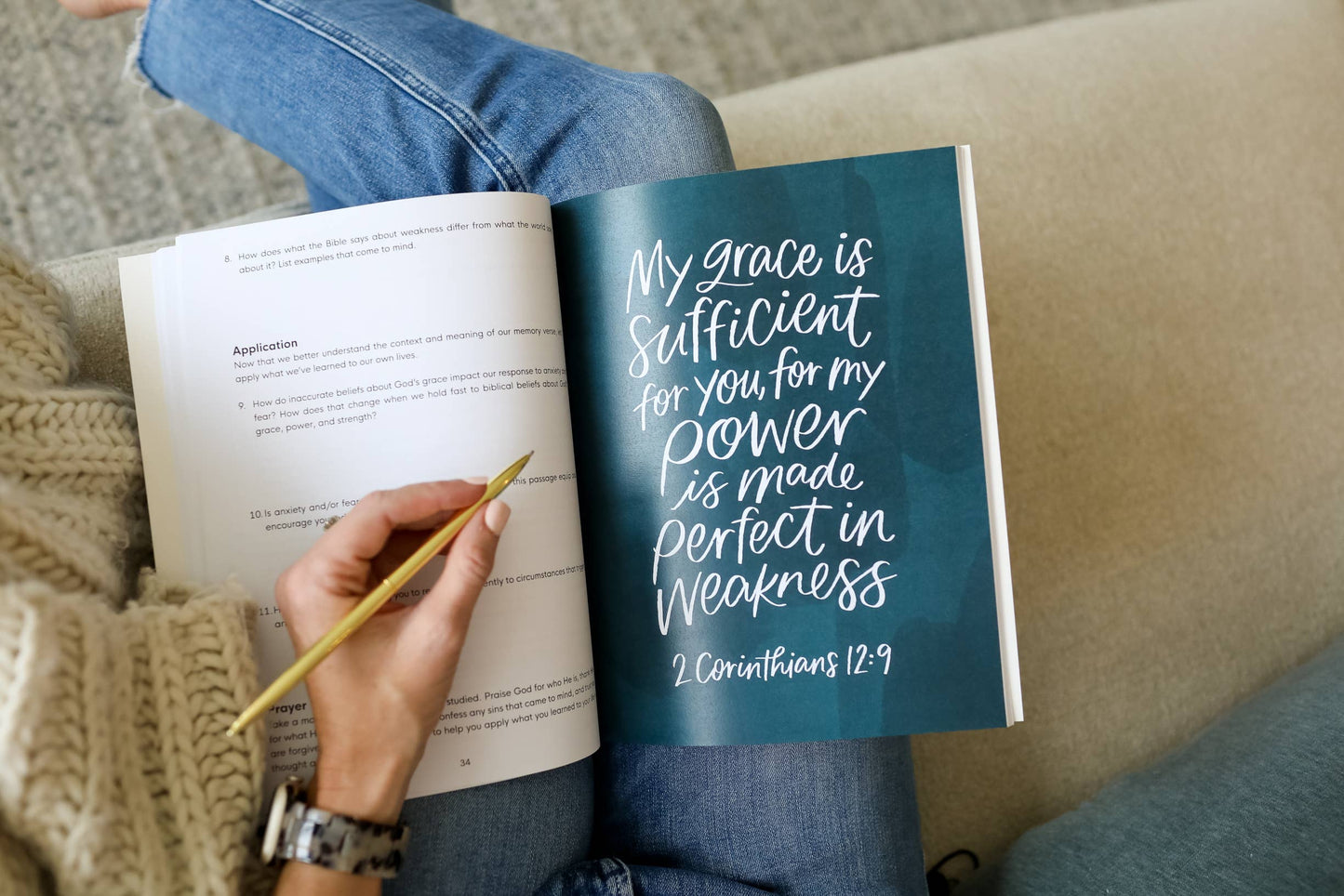 Paper Peony Press - Strength in the Struggle: A Bible Study Workbook for Women