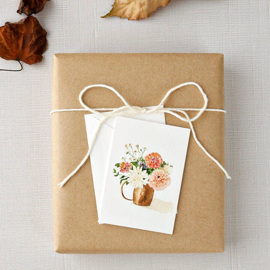emily lex studio - Dahlia mini notecard