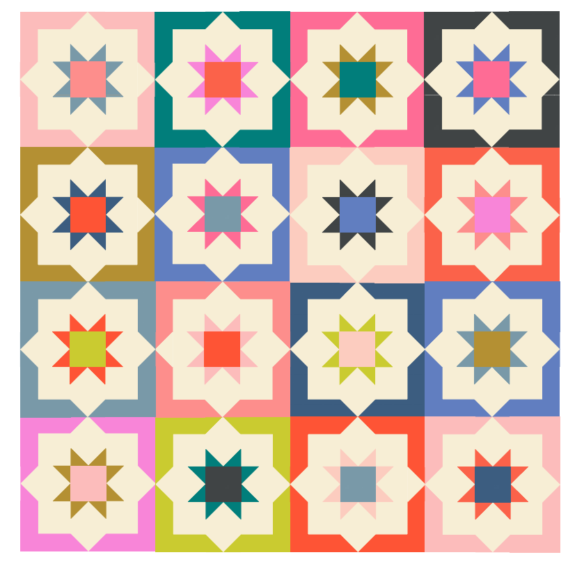 Penelope Handmade - Gertrude Quilt Pattern | Paper Pattern