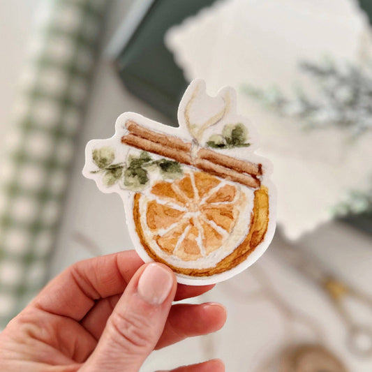 emily lex studio - Orange spice sticker