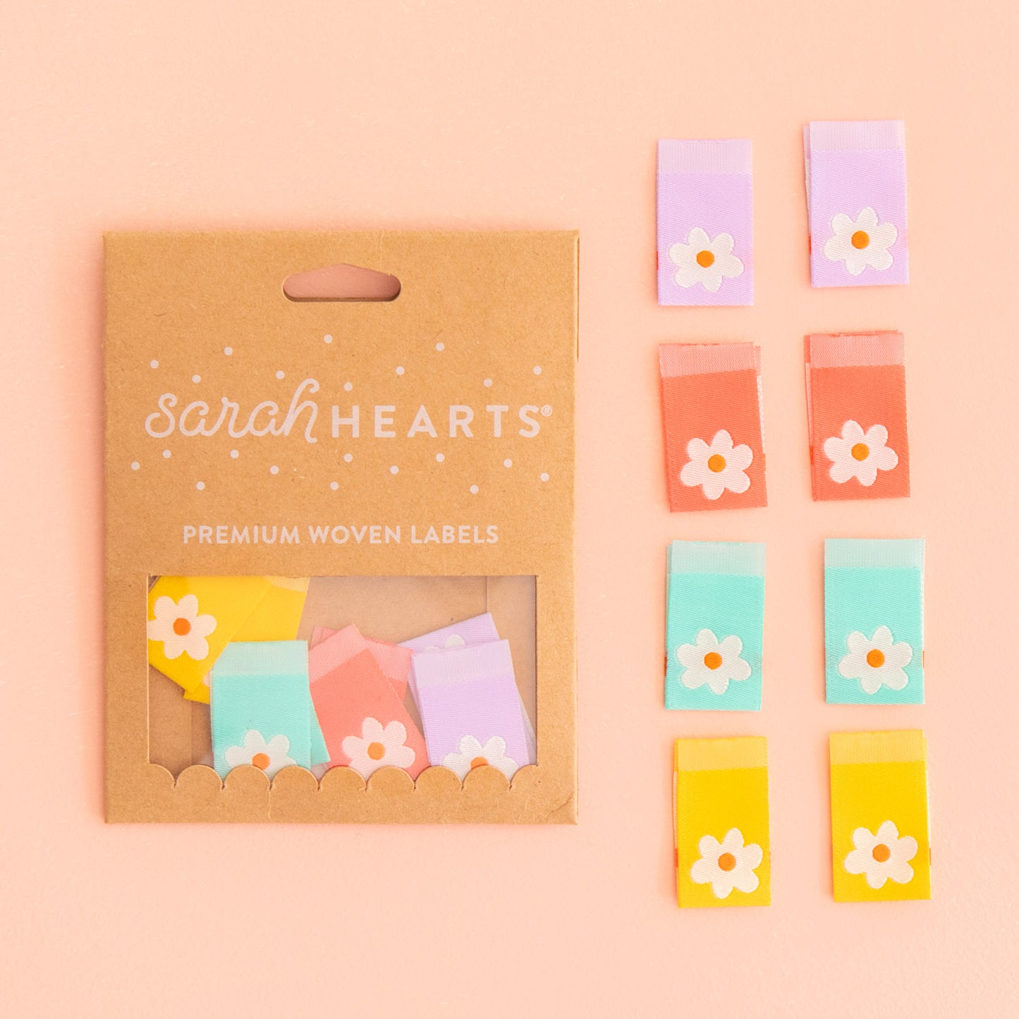 Daisy Tag | Multiipack | Sarah HEARTS sewing labels