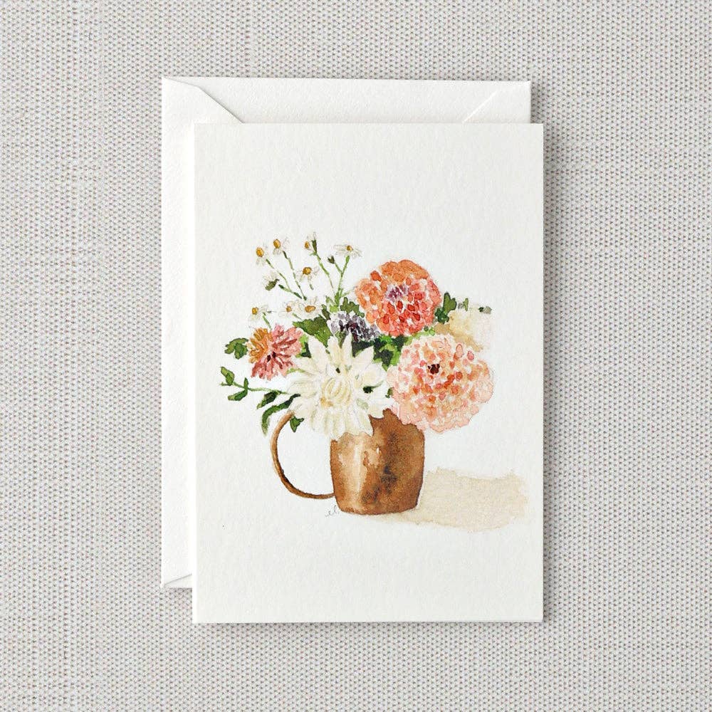 emily lex studio - Dahlia mini notecard