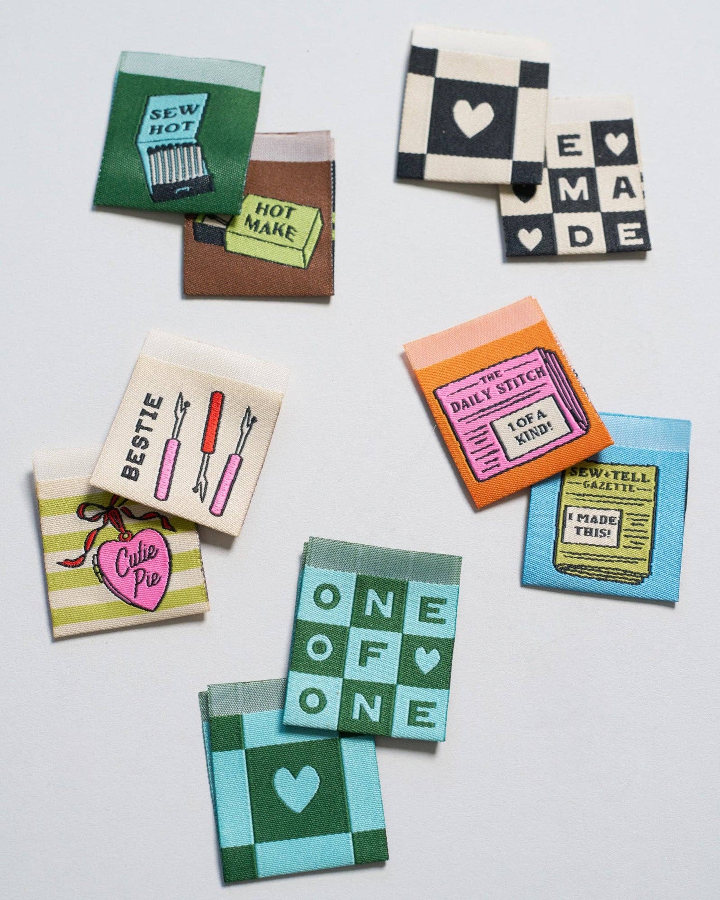 Matchy Matchy Sewing Club - Me Made Square Garment Labels