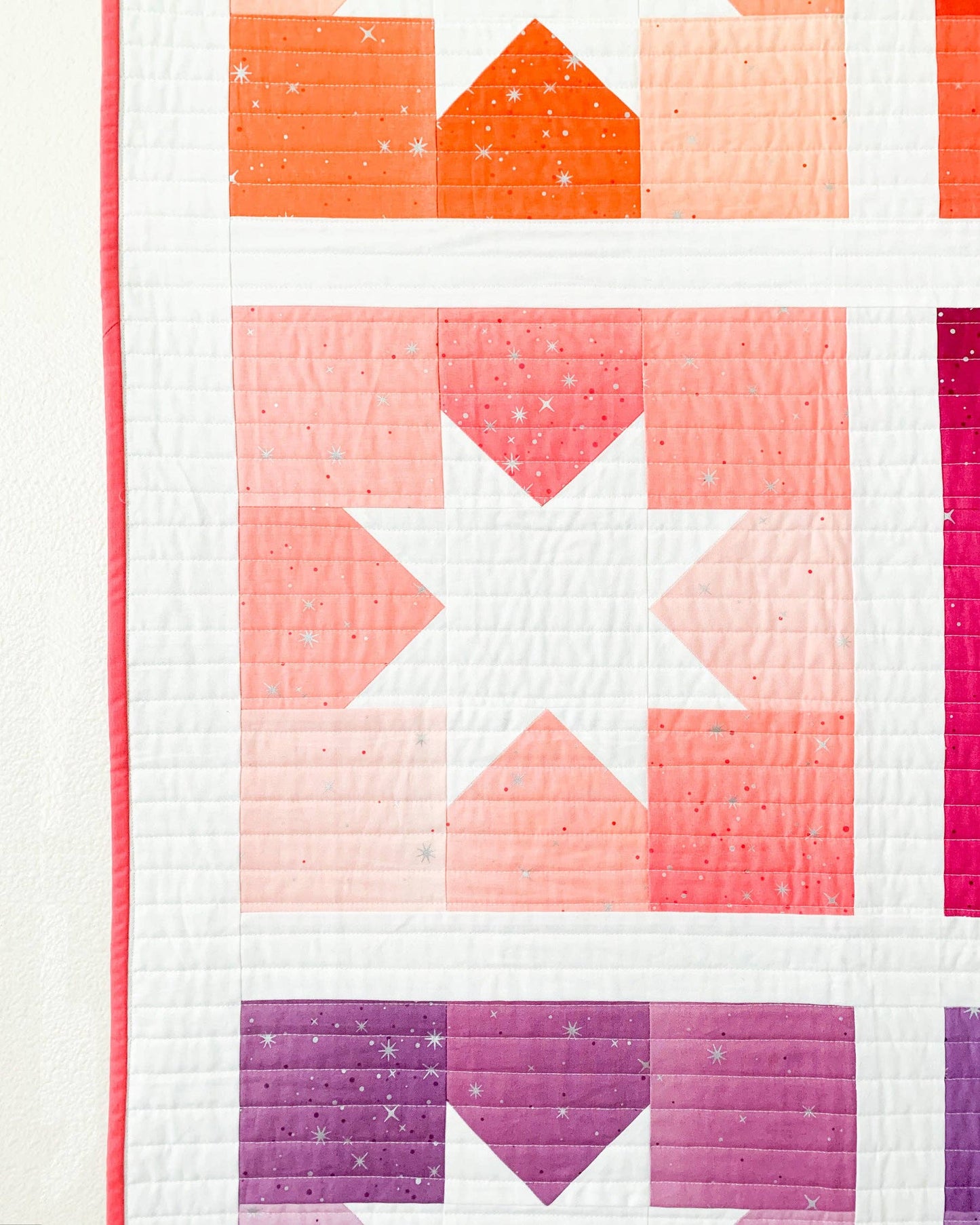 Joyful Stars Quilt  Paper Pattern | Cotton and Joy