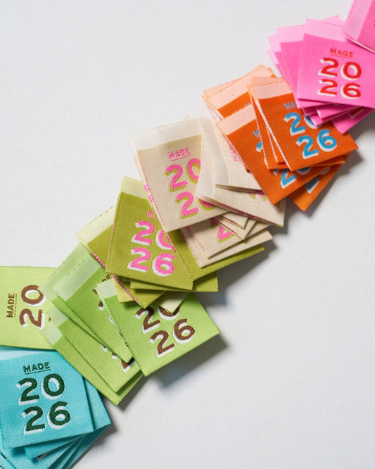 Matchy Matchy Sewing Club - 2026 Square Garment Labels