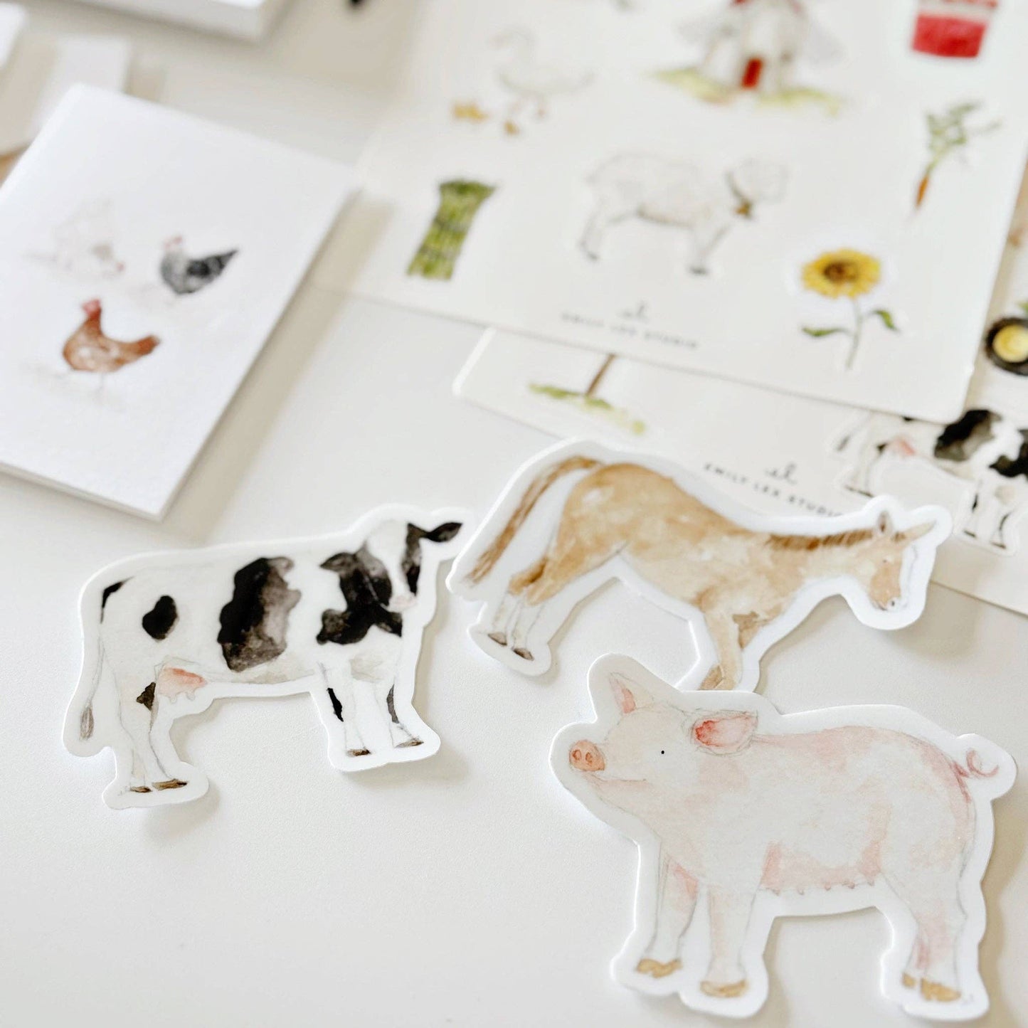 emily lex studio - Cow sticker