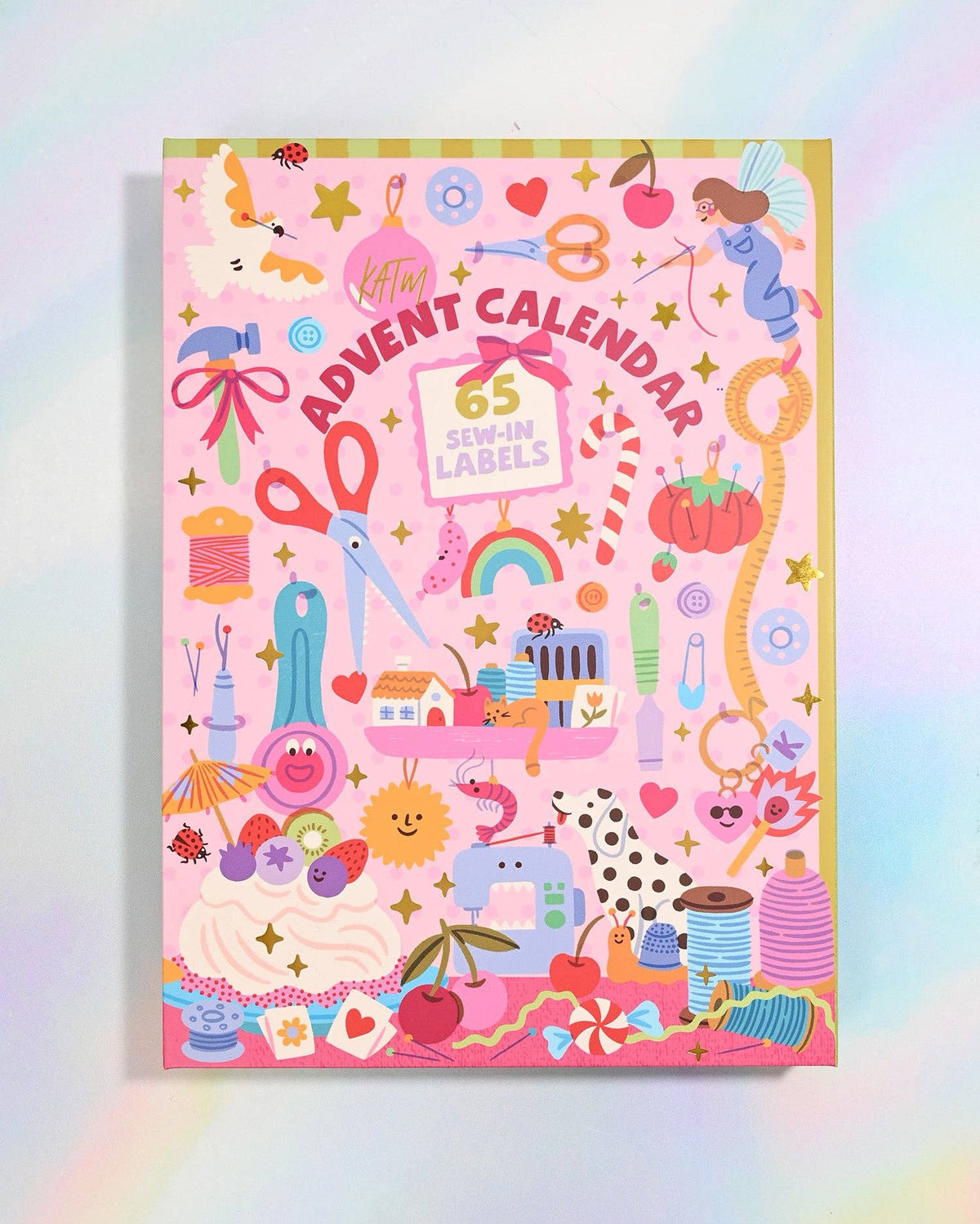 PRE-ORDER | Kylie and the Machine | 2026 Woven Label Advent Calendar | 65 Limited Edition Sewing Labels