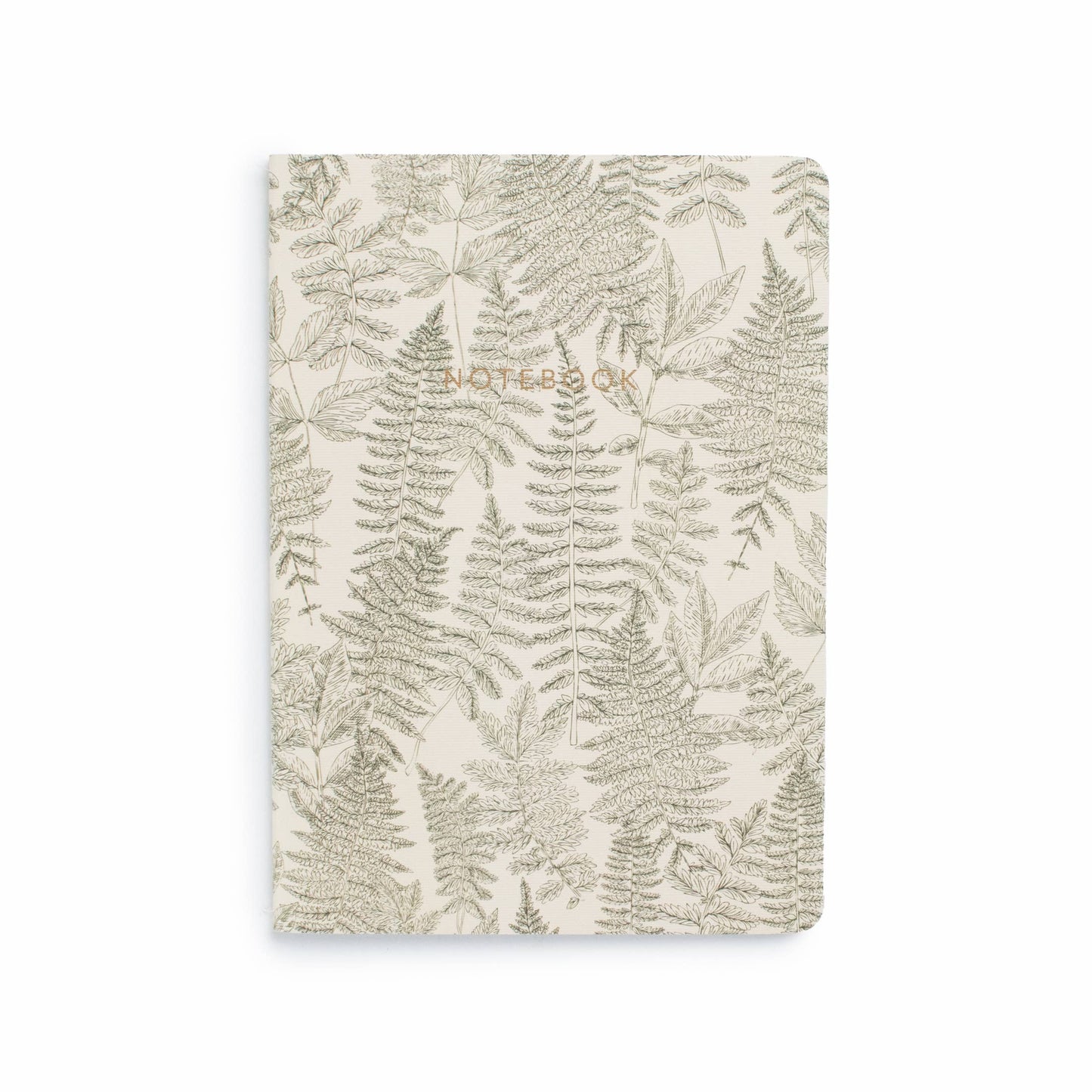 Flowerie - Reverie Notebooks | Set of 3 | Ferns, Green & Gold Florals