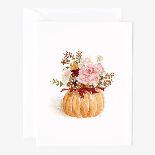 emily lex studio - Pumpkin bouquet notecards