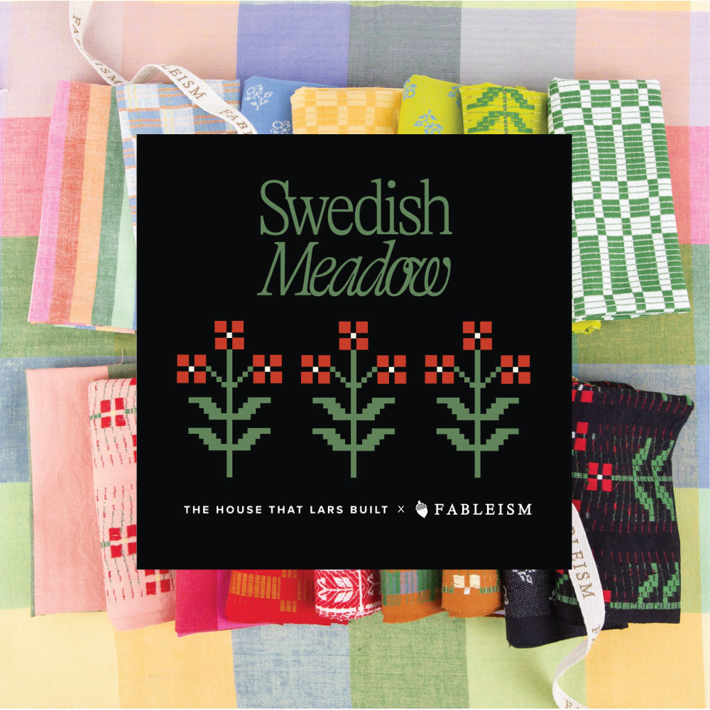 Pre-Order | Swedish Meadow 5″ Charm Squares | 48 Pieces | SWM-CP5 | Fableism Supply Co.