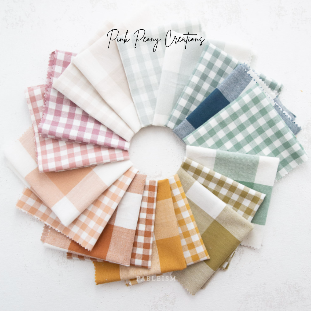 Camp Gingham | Fableism Supply co | fabric bundles